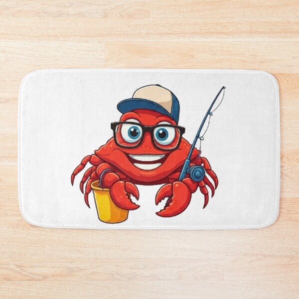 Item preview, Mr. Crab Gone Fishing designed and sold by likbatonboot.