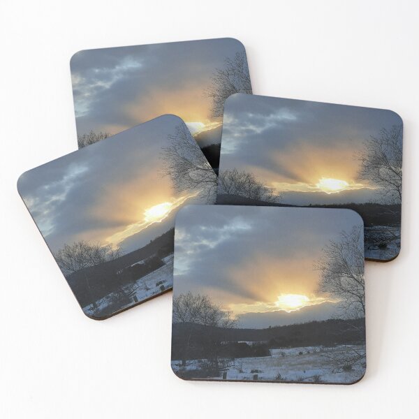 Item preview, Sun Set before the Snow Storm designed and sold by VelvetLunaMoth.
