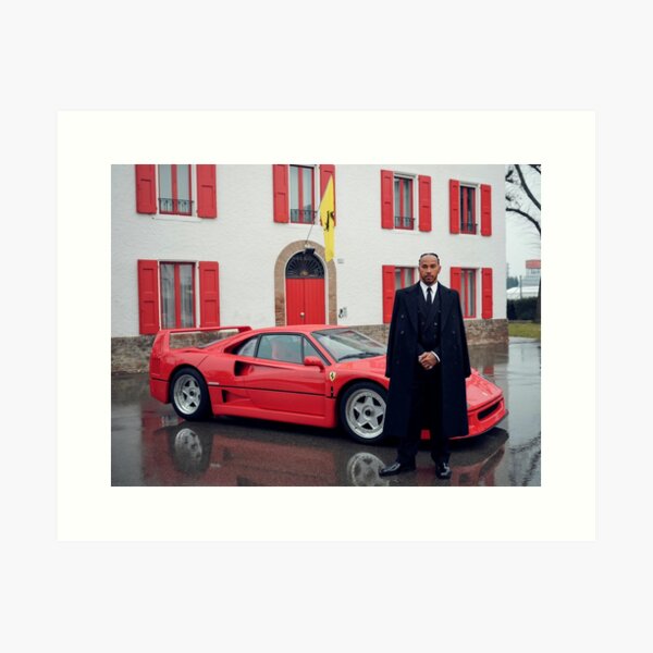 Item preview, Lewis Hamilton and Ferrari: A Historic Partnership Unveiled designed and sold by Not Hugo.
