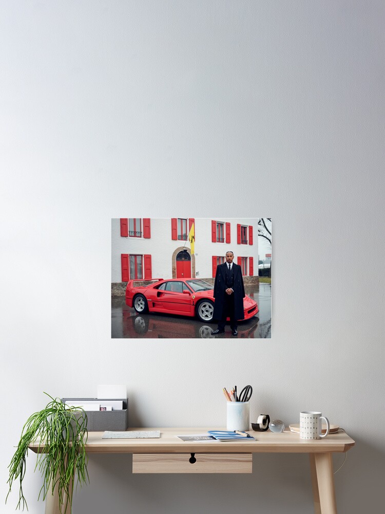 Thumbnail 2 of 3, Poster, Lewis Hamilton and Ferrari: A Historic Partnership Unveiled designed and sold by c123035.
