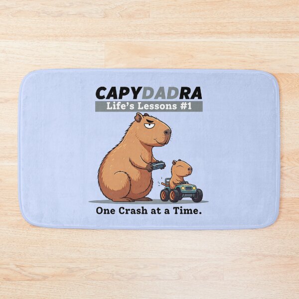 Item preview, Capydadra - Father' Day Edition - One Crash At A Time designed and sold by The magic  Yellow bus.
