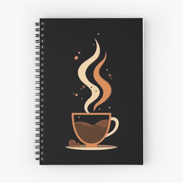 Item preview, Abstract Coffee Steam – Minimalist Coffee Design designed and sold by ai1art.