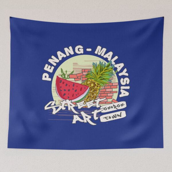 Item preview, Penang Street Art George Town Malaysia  designed and sold by vibeno1.