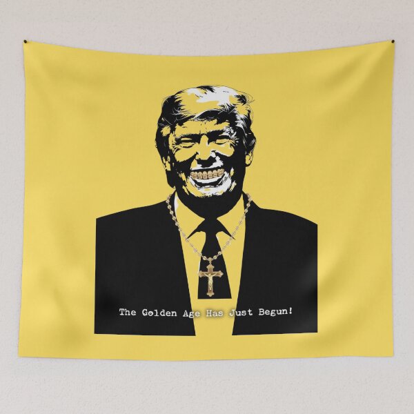 Item preview, The Golden Age Has Just Begun Trump designed and sold by Flirt-Teez.