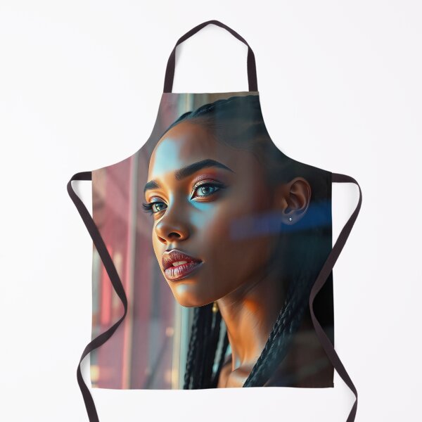Item preview, Architectural Color Portrait - Ethereal Woman with Iridescent Glow designed and sold by Arts Unlimited.