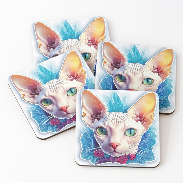 Item preview, Sphynx with Roses — Elegant Beauty designed and sold by MirraStore.