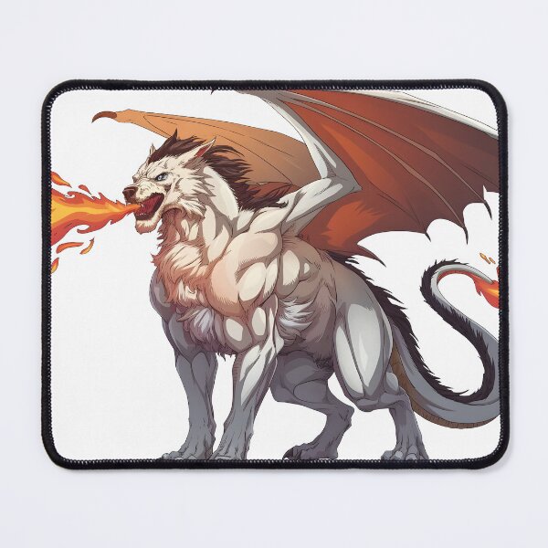 Item preview, Dragon Wolf Mythical Creature designed and sold by corynewton34.