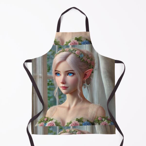 Item preview, Ethereal Elegance: Portrait of a Blue-Eyed Muse designed and sold by Meta2Physical.