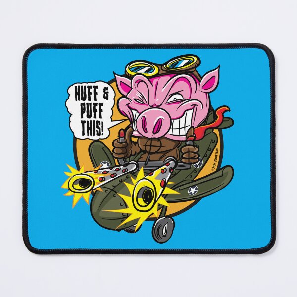 Item preview, WWII Fighter Pilot Pig designed and sold by eShirtLabs.