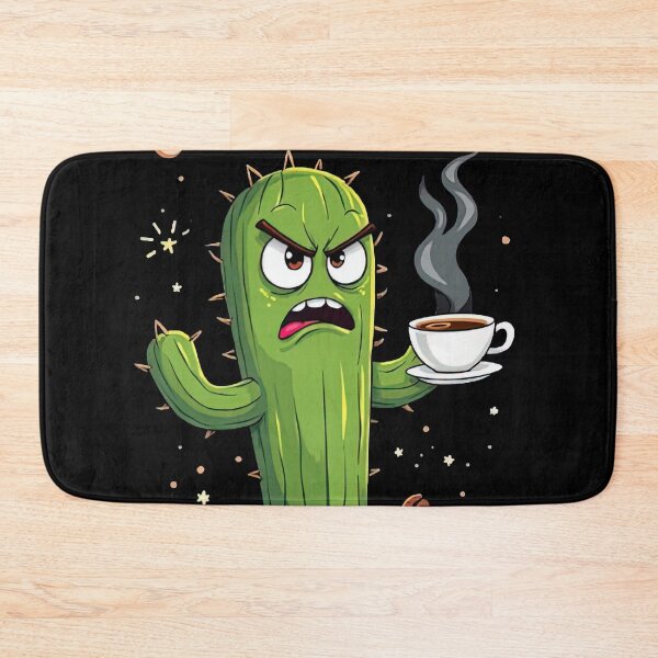 Item preview, Can't Touch This... Until Coffee - Grumpy Cactus Design designed and sold by ai1art.