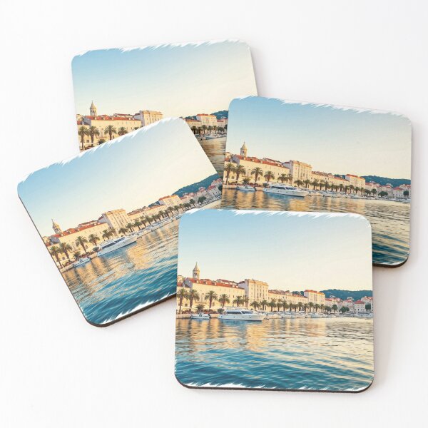 Item preview, Split Riva - Iconic Waterfront Promenade in Croatia designed and sold by TrendSh0p.
