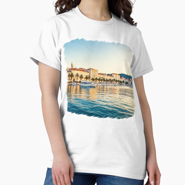 Item preview, Split Riva - Iconic Waterfront Promenade in Croatia designed and sold by TrendSh0p.