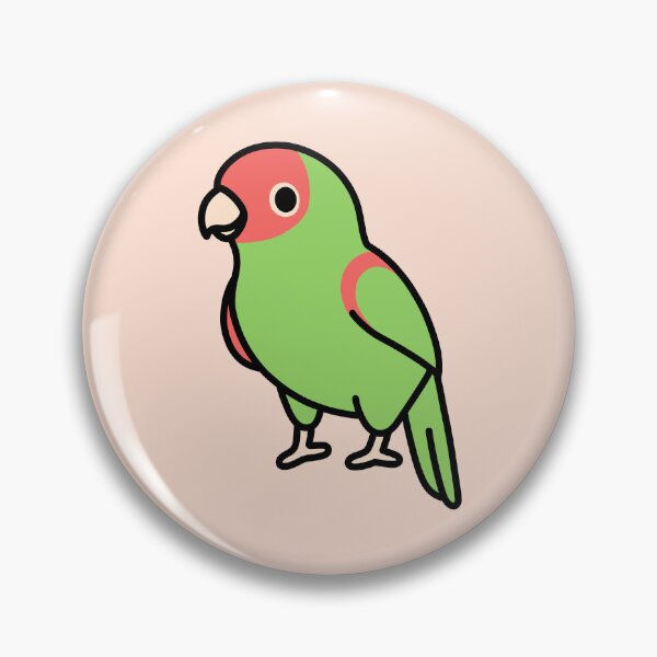 Item preview, Cherry-Headed Conure designed and sold by littlemandyart.
