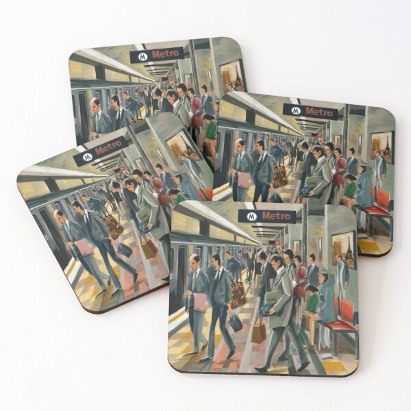 Item preview, Dynamic Paris Metro Station. Art by Carraann  designed and sold by CARRAANN.