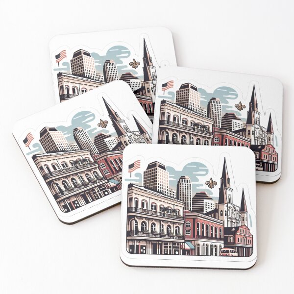 Item preview, New Orleans Vintage Sticker designed and sold by LoveLabDesign.