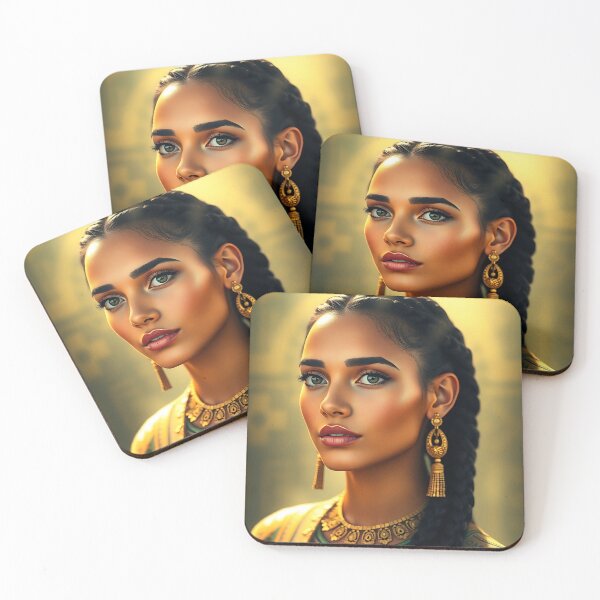 Item preview, Dreamy Portrait - Ethereal Woman with Vibrant Colors and Lens Flare designed and sold by Arts Unlimited.