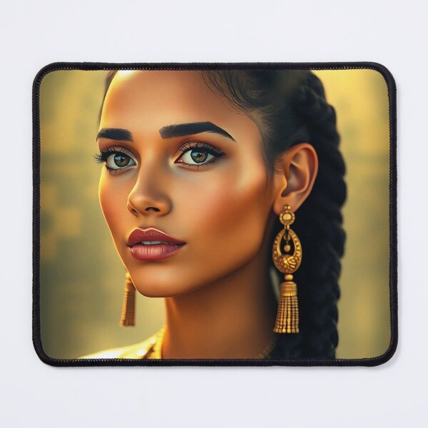 Item preview, Dreamy Portrait - Ethereal Woman with Vibrant Colors and Lens Flare designed and sold by Arts Unlimited.