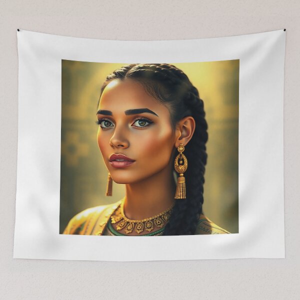 Item preview, Dreamy Portrait - Ethereal Woman with Vibrant Colors and Lens Flare designed and sold by Arts Unlimited.