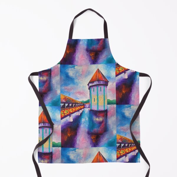 Item preview, Kappelbrucke - Chapel Bridge designed and sold by ArtbyAlinaGH.