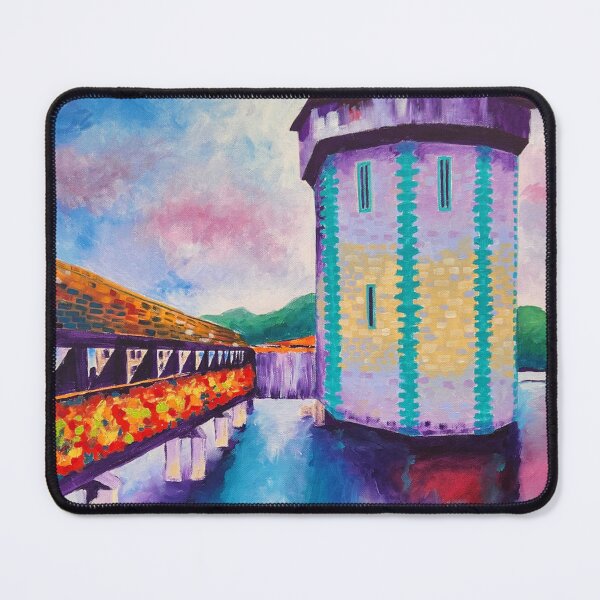 Item preview, Kappelbrucke - Chapel Bridge designed and sold by ArtbyAlinaGH.