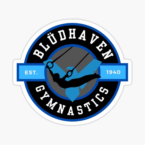 Item preview, Bludhaven Gymnastics Logo designed and sold by kylopen.