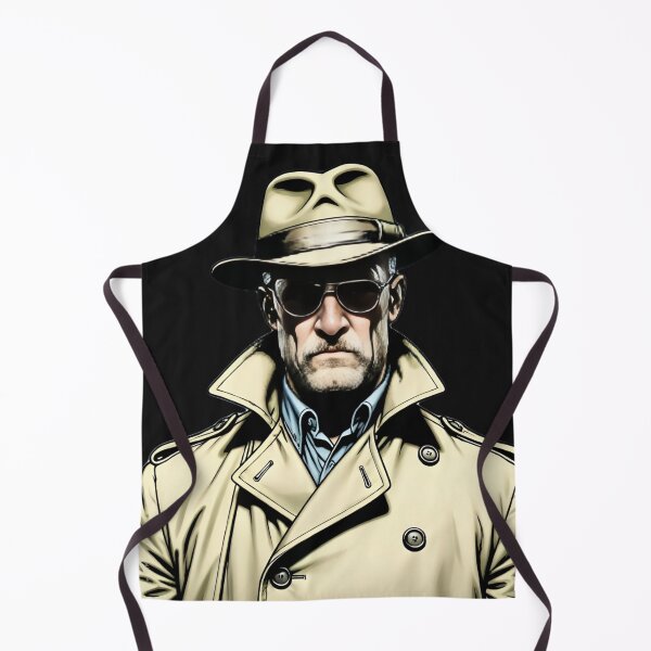 Item preview, Mysterious Detective in a Trench Coat designed and sold by Wiredart.