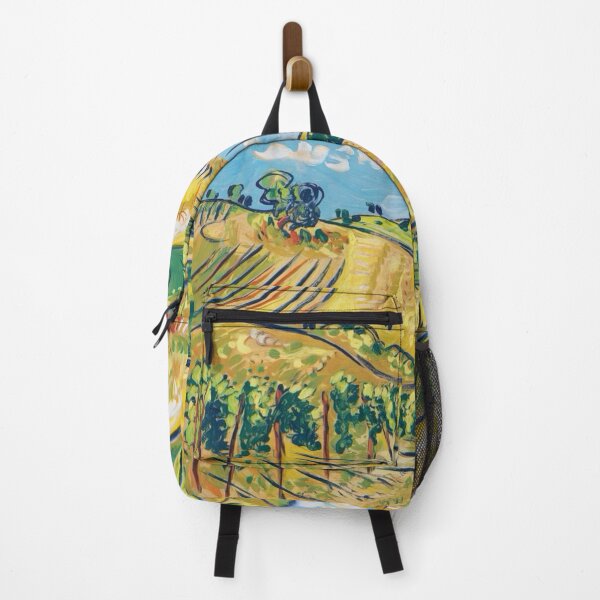 Item preview, Golden Provence Hills with Cypress Trees . Art By Carraann designed and sold by CARRAANN.
