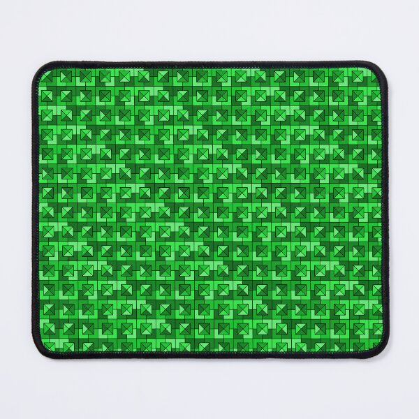 Item preview, Green Triangles in Squares designed and sold by Lindsey Popejoy.