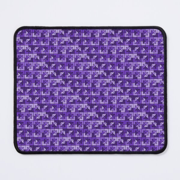 Item preview, Purple Triangles in Squares designed and sold by Lindsey Popejoy.