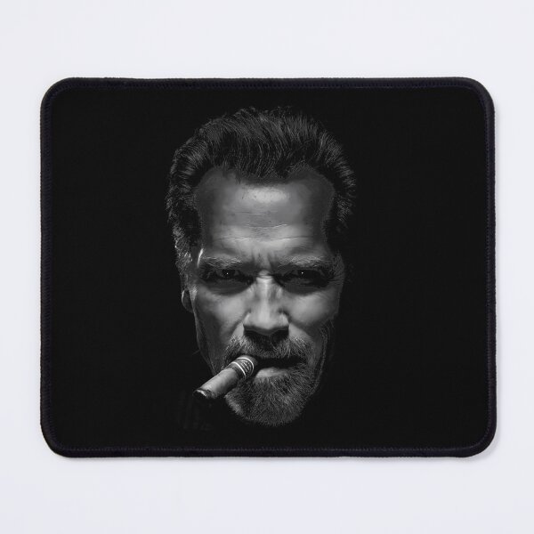 Item preview, A.r.n.o.l.d Schwarzenegg.er Smoke Face Meme designed and sold by maeand-art.