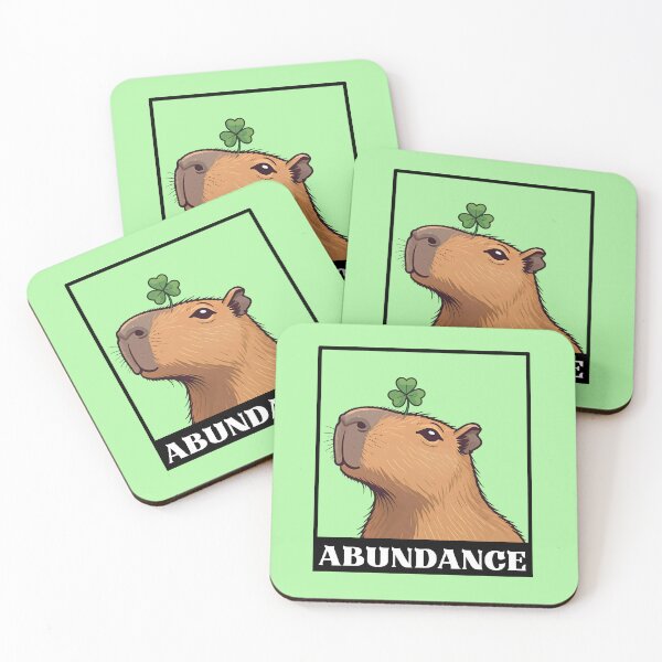 Item preview, Shamrock Capybara - St Patrick's Day designed and sold by The magic  Yellow bus.