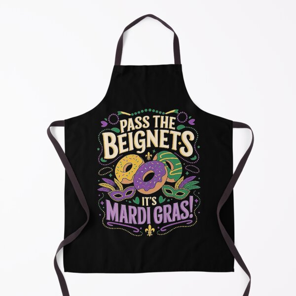 Item preview, Mardi Gras Beignets Celebration Design designed and sold by love3617.