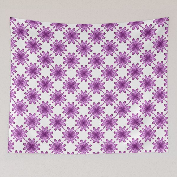 Item preview, Purple flower seamless pattern designed and sold by shazdesign24.