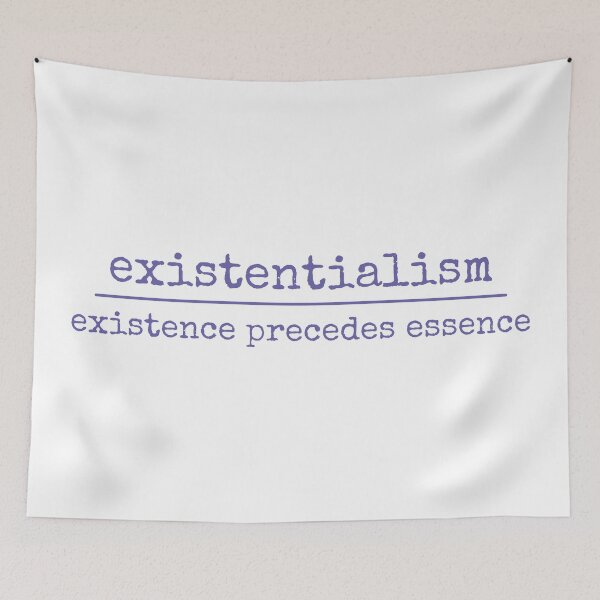 Item preview, Existentialism existence precedes essence designed and sold by Relics Of The Day.