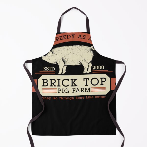 Item preview, Brick Top Pig Farm - As Greedy As A Pig ESTD 2000 designed and sold by Patu-san.