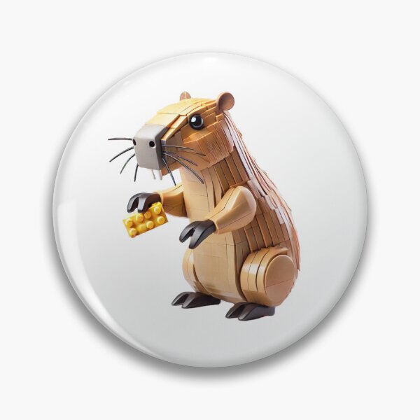 Item preview, Capybara Brick designed and sold by acupofcoffy.