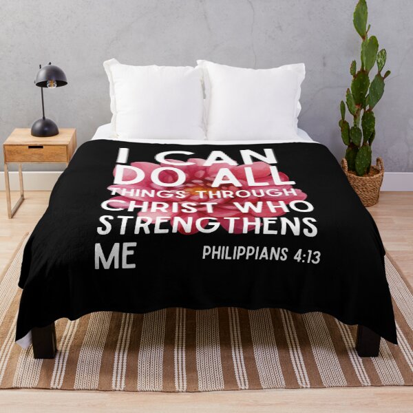 Item preview, I Can Do All Things Philippians 4:13 designed and sold by Jesusandu2.