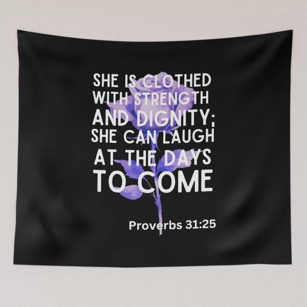 Item preview, She Is Clothed In Strength designed and sold by Jesusandu2.