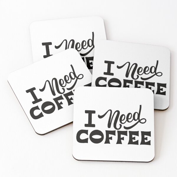 Item preview, I Need Coffee designed and sold by the-craft-shop.
