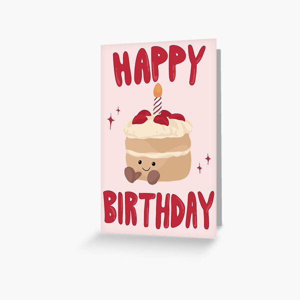 Item preview, Happy Birthday Card designed and sold by theartbiome.