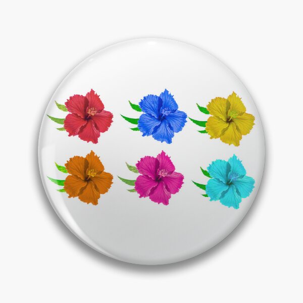 Item preview, beautiful Collection of vibrant and pastel hibiscus flowers. designed and sold by MiMee4451.