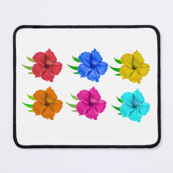 Item preview, beautiful Collection of vibrant and pastel hibiscus flowers. designed and sold by MiMee4451.