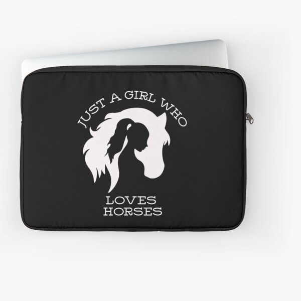 Aperçu de l'œuvre Style rétro Juste une fille qui aime les chevaux (rose pâle) créée et vendue par WesternLocales.