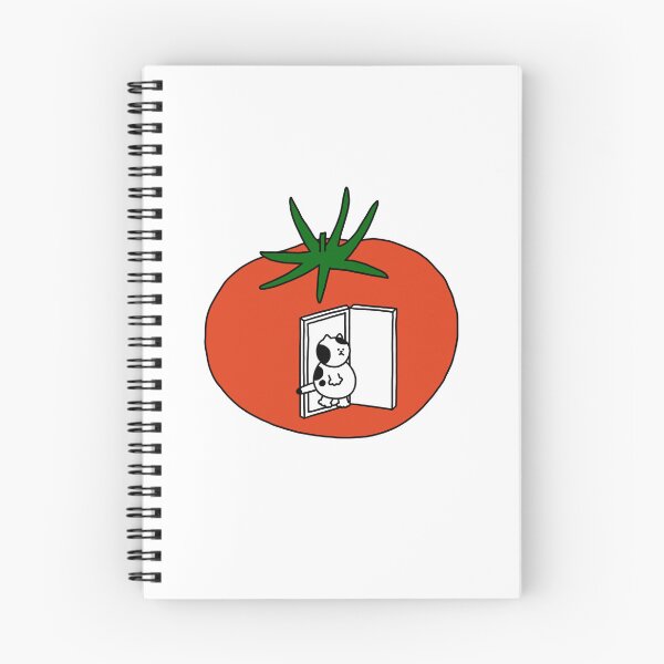 Item preview, a Cat walking through the door on the tomato designed and sold by superbaechoo.