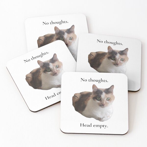 Item preview, No Thoughts - Koda designed and sold by brittfewster.