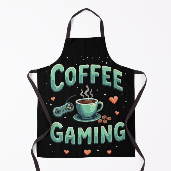 Item preview, Coffee and Gaming Love - Retro Pixel Art for Gamers designed and sold by ai1art.