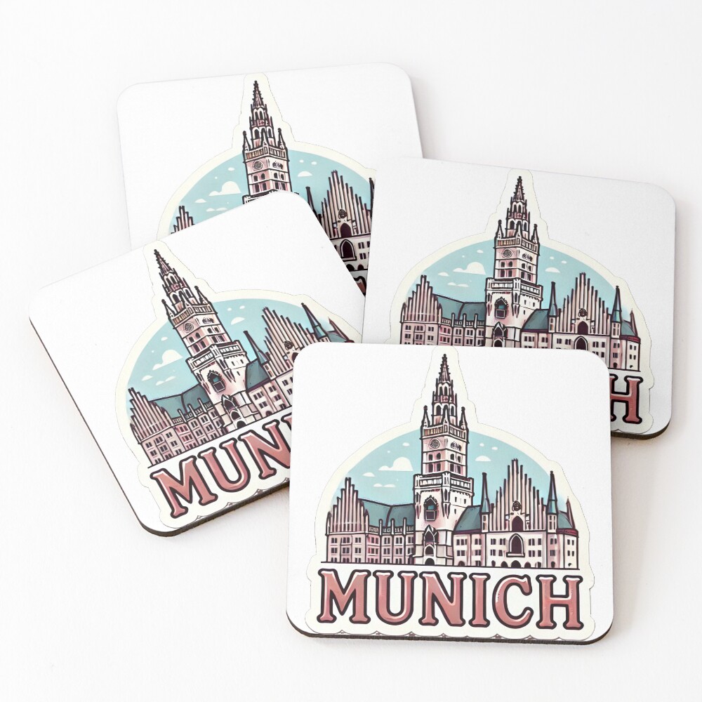 Item preview, Coasters (Set of 4) designed and sold by LoveLabDesign.