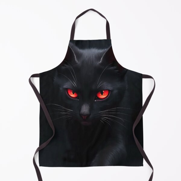 Item preview, Black cat with red eyes designed and sold by Turko762.