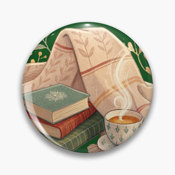 Item preview, Curl Up With A Book, Illustration Of A Blanket, Book, And Cup Of Tea. designed and sold by PixelStoneDesign .