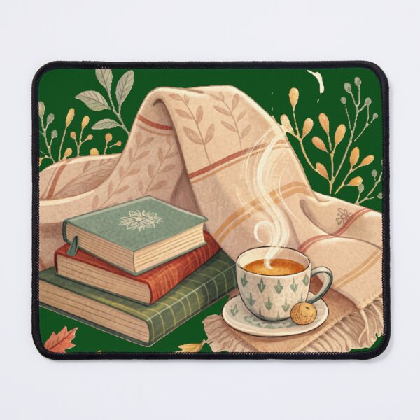 Item preview, Curl Up With A Book, Illustration Of A Blanket, Book, And Cup Of Tea. designed and sold by PixelStoneDesign .